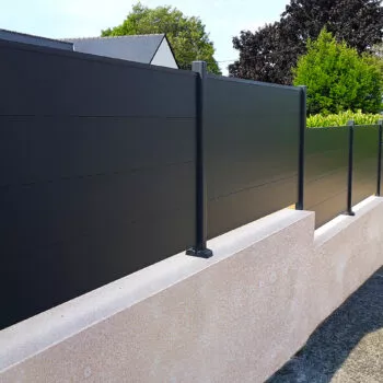 CLOTURE ALUMINIUM AJOUREE